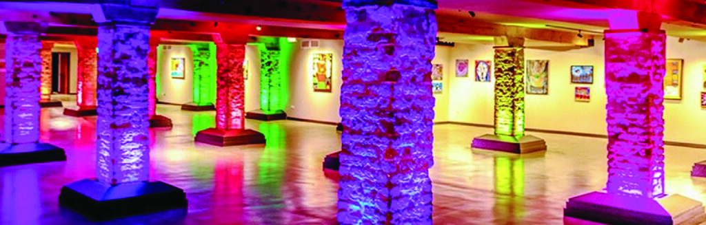 Filipino American Art. Catacombs at Epiphany Center for the Arts in Chicago.